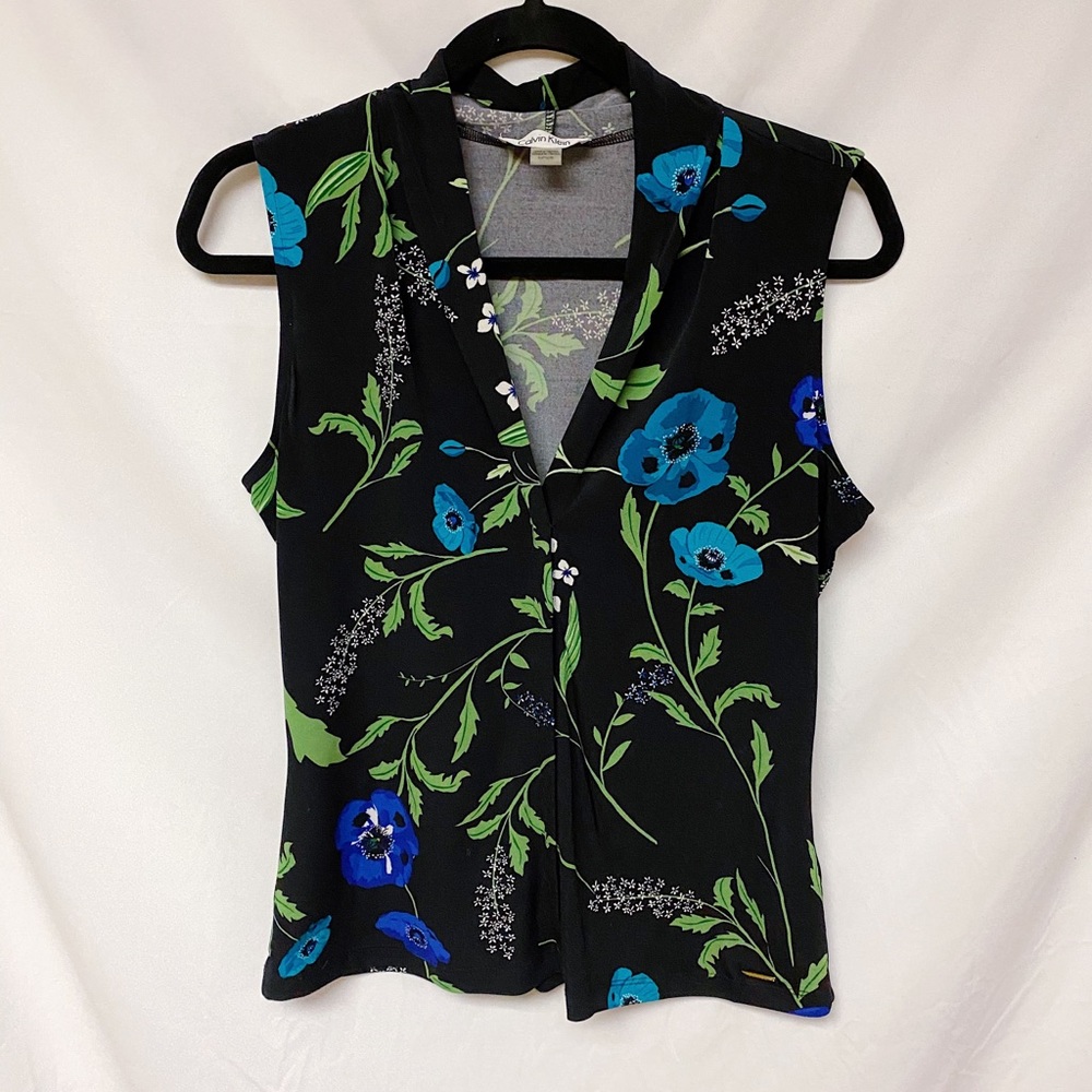 Calvin Klein Flower Blouse